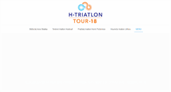 Desktop Screenshot of htriatlon.cz